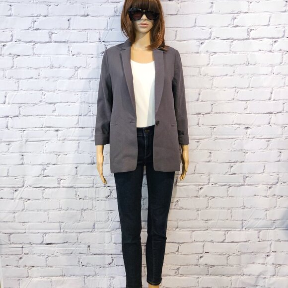 BANANA REPUBLIC - Blazer - Gray one button - Picture 3 of 11